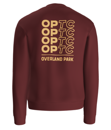 Overland Park Teen Council crewneck, back